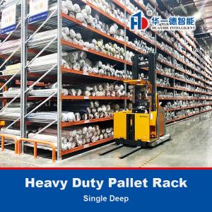 China Single Deep Heavy Duty Pallet Rack Selective Pallet Rack Warehouse Storage Racking on sale