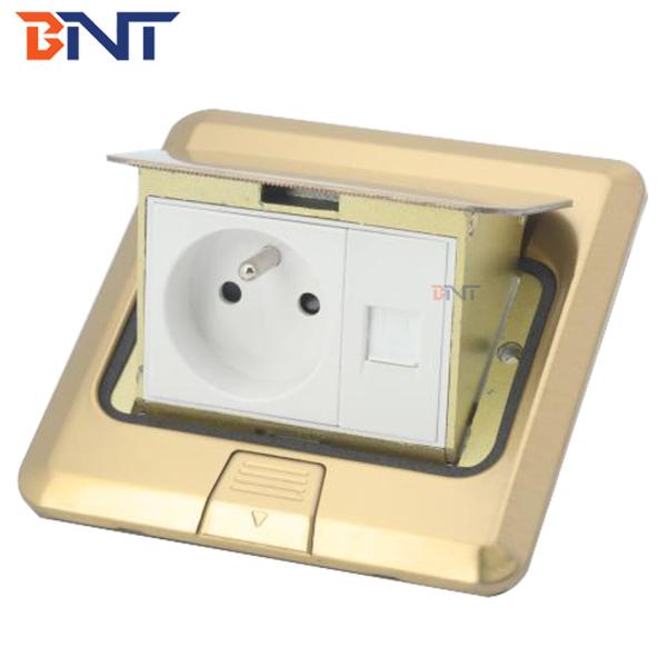 Cheap titanium material pop up floor socket box for sale
