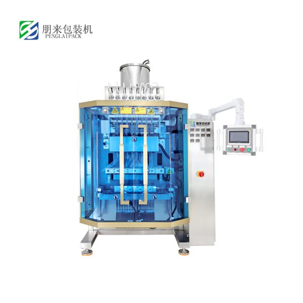 Stainless Steel Automatic Liquid Pouch Packing Machine 4 Lane 30-50bags/min