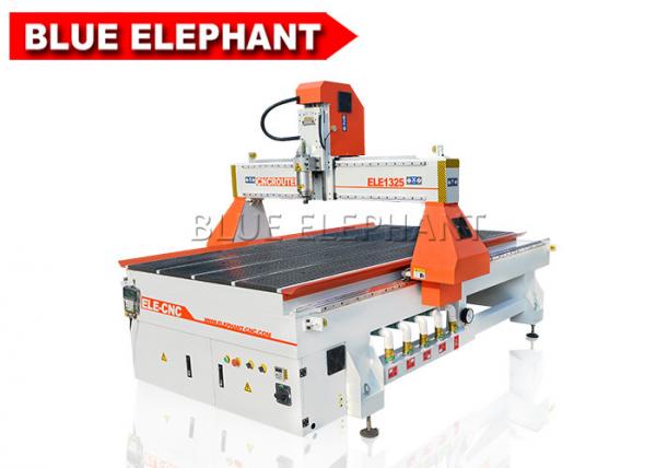 Cheap 1300 * 2500 mm 4 axis cnc router engraver machine in good price with rotary device on the vacuum working table for sale