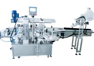 Best Square Wine Bottle Conveyor Front Back Labeler Machine For Sauce Jar wholesale