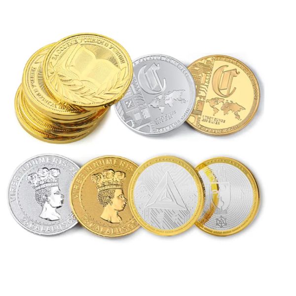 Souvenir Engravable Challenge Coins Souvenir Army Military Commemorative Coins 3D