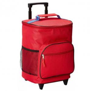 China Custom Logo Shopping Storage Trolley Cooler Bag Trolley Cart Cooler Bag on sale