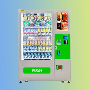China Attractive Design Elevator Champagne Beer Bottle Water Vending Machine Snack Drink Combo Vending Machine 24hrs Self Serv on sale