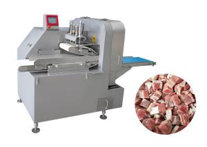 China 30pcs/min 2D Diced Beef Cutting Machine Meat Cutting Equipment on sale