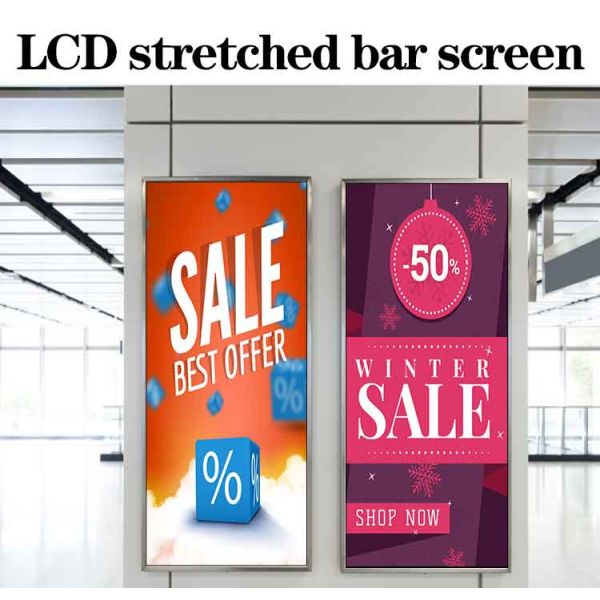 Full Menu Windows Stretched Bar Lcd Monitor Super Wide 38 Inch 450cd/m2 Brightness