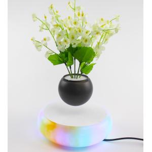 Best colorful led light magnetic levitation air bonsai plant pot tree succulent wholesale