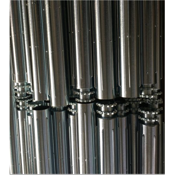 Transmission High Speed Conveyor Rollers Carbon Steel For Precise Assembly