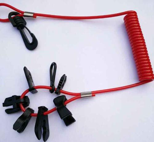 Cheap Safety Jet Ski Kill Switch Key Floating Emergency Cord wDifferent Keys to Fit Almost All Boats&PWC's for sale