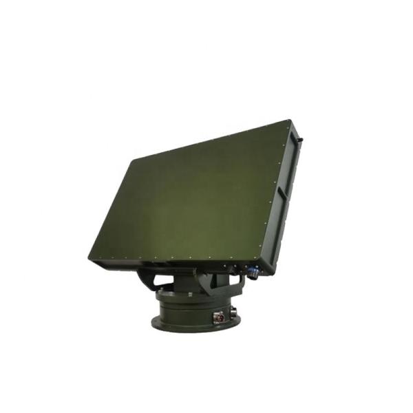 Cheap One-dimensional active phased array Ku-band radar with  short-range low-altitude  radar detection for sale