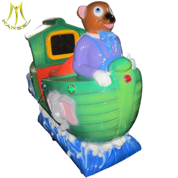 Cheap Hansel factory price kids game zone machine cheap electric panda ship for sale for sale