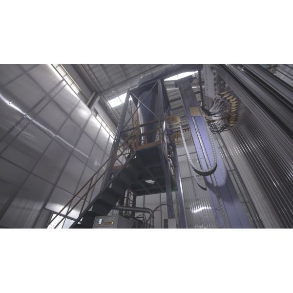 Electrostatic Powder Coating Production Equipment With Powder Coating Booth And Curing Oven