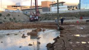 188kN 75kw Vibroflot Equipment To Vibration Compaction Foundation Treatment Project