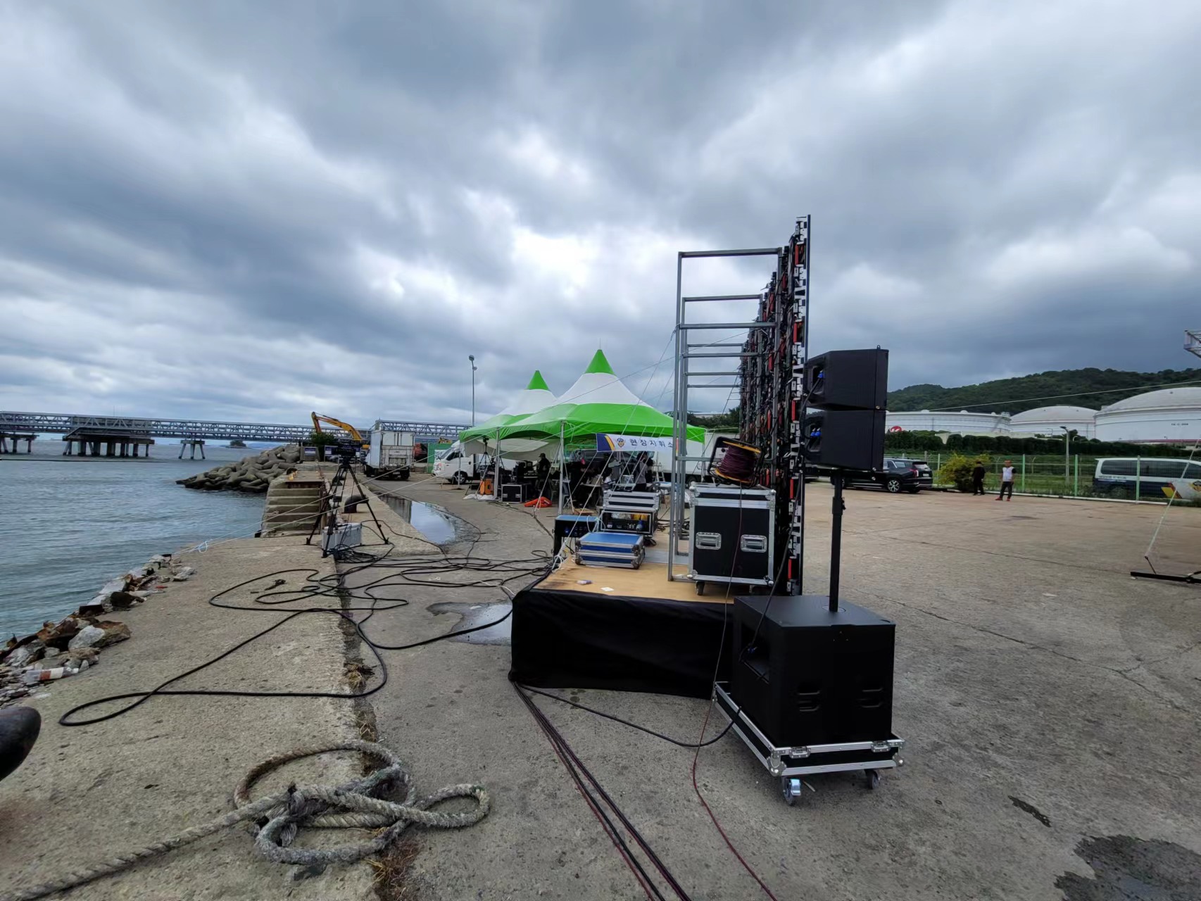 ARE Audio Single 10" Line Array Set Portable Line Array Professional Audio System Outdoor Line Array for Mini-show