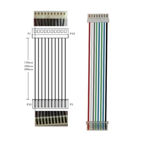 50V AC Custom Wire Harness Cable Assembly 0.5A 200V AC/Min