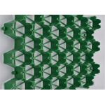 China Geocomposite Draom, Plastic Paving Grids 500mm Length Simple Structure For Parking Lots for sale