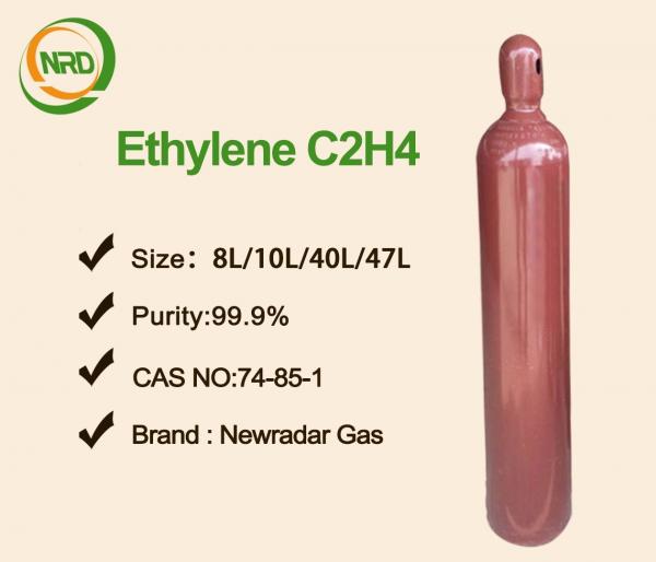 Cheap 99.999% Pure Ethylene Gas Fruit Ripening / Highly Flammable Substances With MF C2H4 for sale