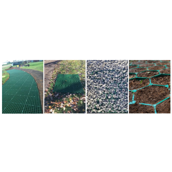High Molecular HDPE Plastic Grass Parking Grid Stall Grid Mats OEM