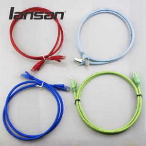 Best SSTP/FTP LSZH 550MHz RJ45 Cat6a Shielded Patch Cable wholesale