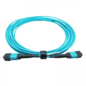 Best OM4 Multimode Type B Plenum MTP Trunk Cable 5M 12 Fibers MTP Female 12fmtpom4 wholesale