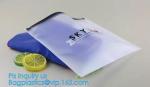 PVC Stationery ruler set packaging bag with slider, fabric slider zip bags,