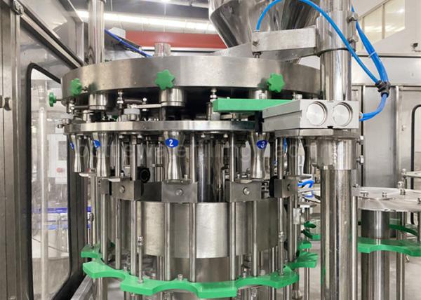 Cheap 4.03KW Juice Bottling Equipment , Pulp Mango Juice Bottle Filling Packaging Machine for sale