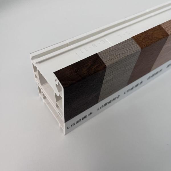 Cheap Gkbm Greenpy New 60B Laminated UPVC Window Profiles for sale
