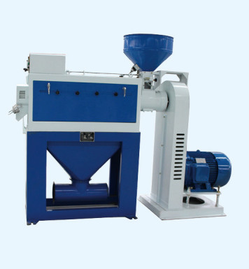 3-4tph Compact Single Silky Rice Water Polisher Grader