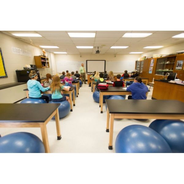 Eco Friendly Material Anti Burst Exercise Ball With High Bearing Strength