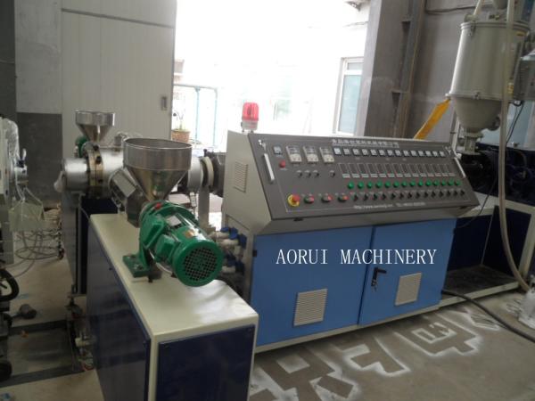 Cheap High Efficiency Plastic Pipe Extrusion Line , PPR SIngle Screw Pipe Extrusion Machinery for sale