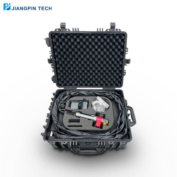 Portable Pulse Fiber Laser Cleaning Machine Suitcase Style For Metal Aluminum Surface