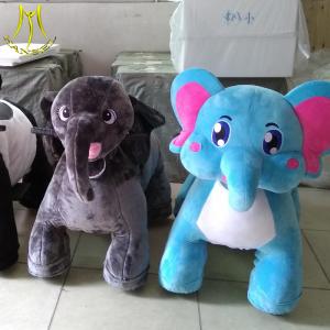 Hansel  electric plush toy ride on animals coin operated fairground rides for sale