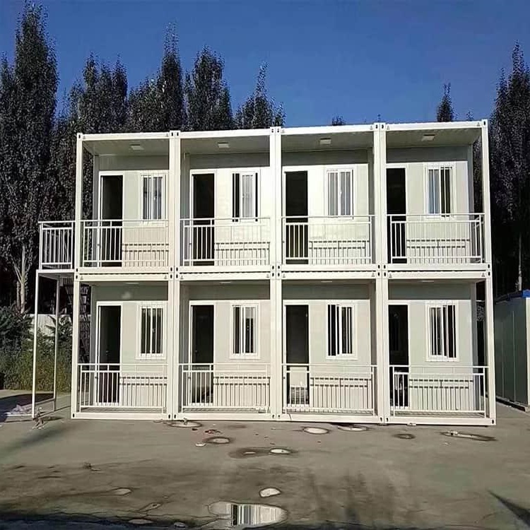 Customized Expandable Container House 2 Story Container Home Prefabricated For Construction