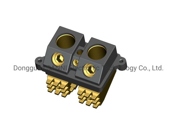 Cheap Gray Barrier Terminal Block With 10.2Mm Height And 2P-24P Contacts for sale