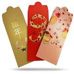 Custom Money Envelopes Chinese New Year Festival Or Promotion Activity