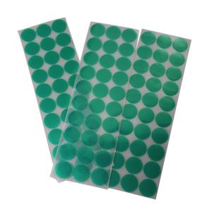 China PET Green High Temperature Adhesive Tape Polyester Film Silicone Tape on sale