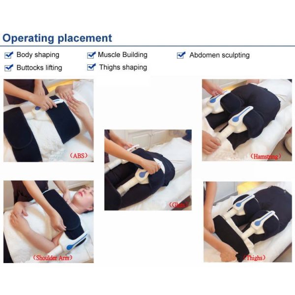 Powerful EMS Body Sculpting Machine , Magnetic Muscle Stimulator Pulsation 300us 5000w