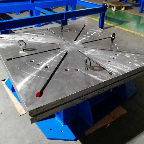 Cheap 100Tons VFD Control Welding Turning Table Adjustable for sale
