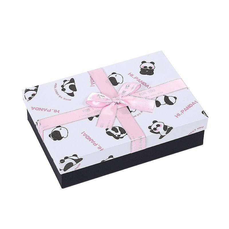 Lid and Base Box with Foam Insert Cardboard Paper Packaging Gift Jewelry Box