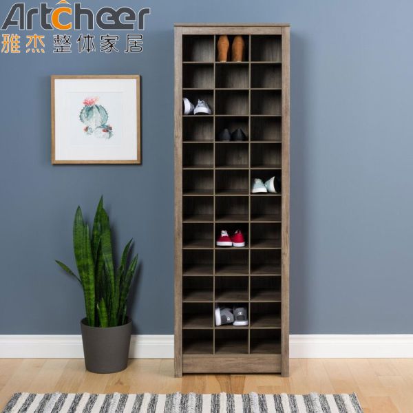 Modern Design Shoe Cabinet with Customizable Size and Eco-Friendly Material for Home and Office