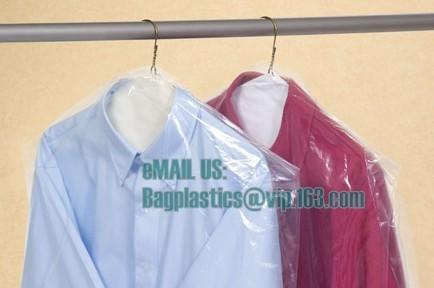 Cheap Plastic garment bags on roll/garment cover, Clear Cheap Plastic PE Garment Suit Bags on Roll for sale