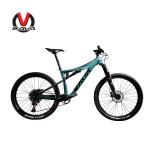 China SAVA 27.5 MTB Carbon Mountain Bikes Full Suspension 150kg Load Capacity on sale