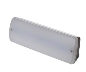 China Plastic Milky / Frosty Waterproof Emergency Light , Emergency Led Panel Light on sale