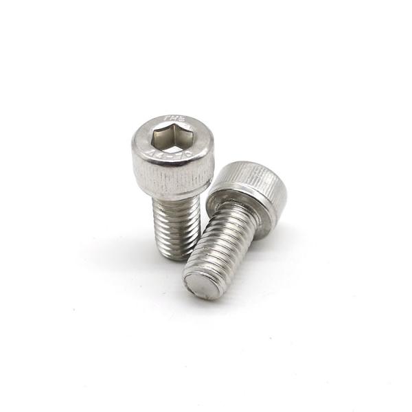 Cheap A4 70 316 M10 Stainless Steel Screws Nuts Bolts Allen Bolt Full Thread Socket Head Cap Screws DIN912 for sale