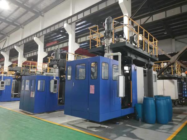 Cheap 120L HDPE Plastic Drum EBM Blow Molding Machine 5.8*2.9*4.3 for sale