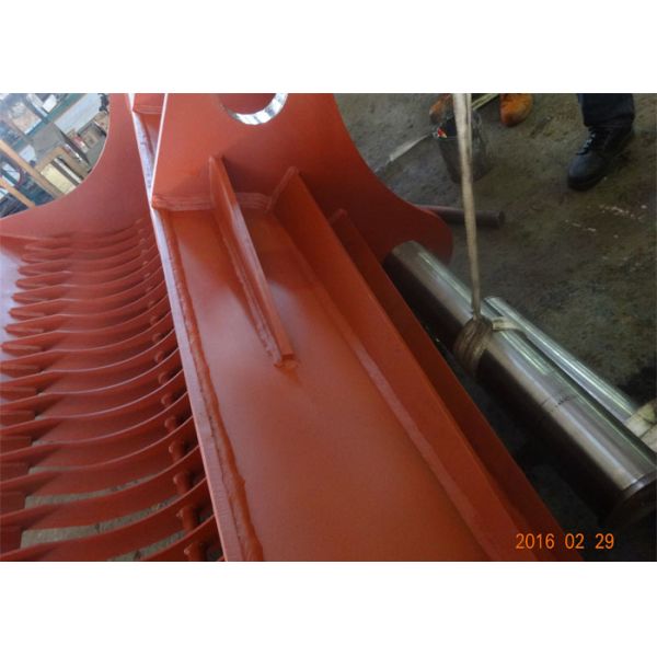 Heavy Duty Dredging Sea Excavator Sieve Bucket Capacity 3.7 Cum
