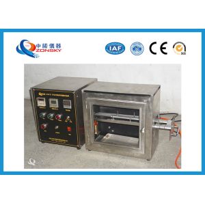 38 MM Flame Height Flammability Testing Equipment For Automobile Interior