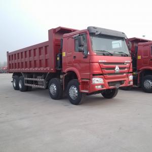 Best Euro 2 Howo 8x4 12 Wheels Sand Tipper Truck / 40 Ton Dump Truck wholesale