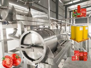 Best SS304 500T/D Tomato Ketchup Processing Line Aseptic Bags Packaging wholesale