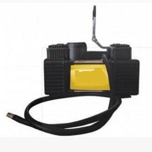 Best Double Cylinder Vehicle Air Compressors Metal Material Portable In Yellow Color wholesale